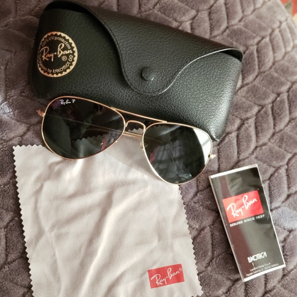 Ray-Ban polarized sunglasses Aviators